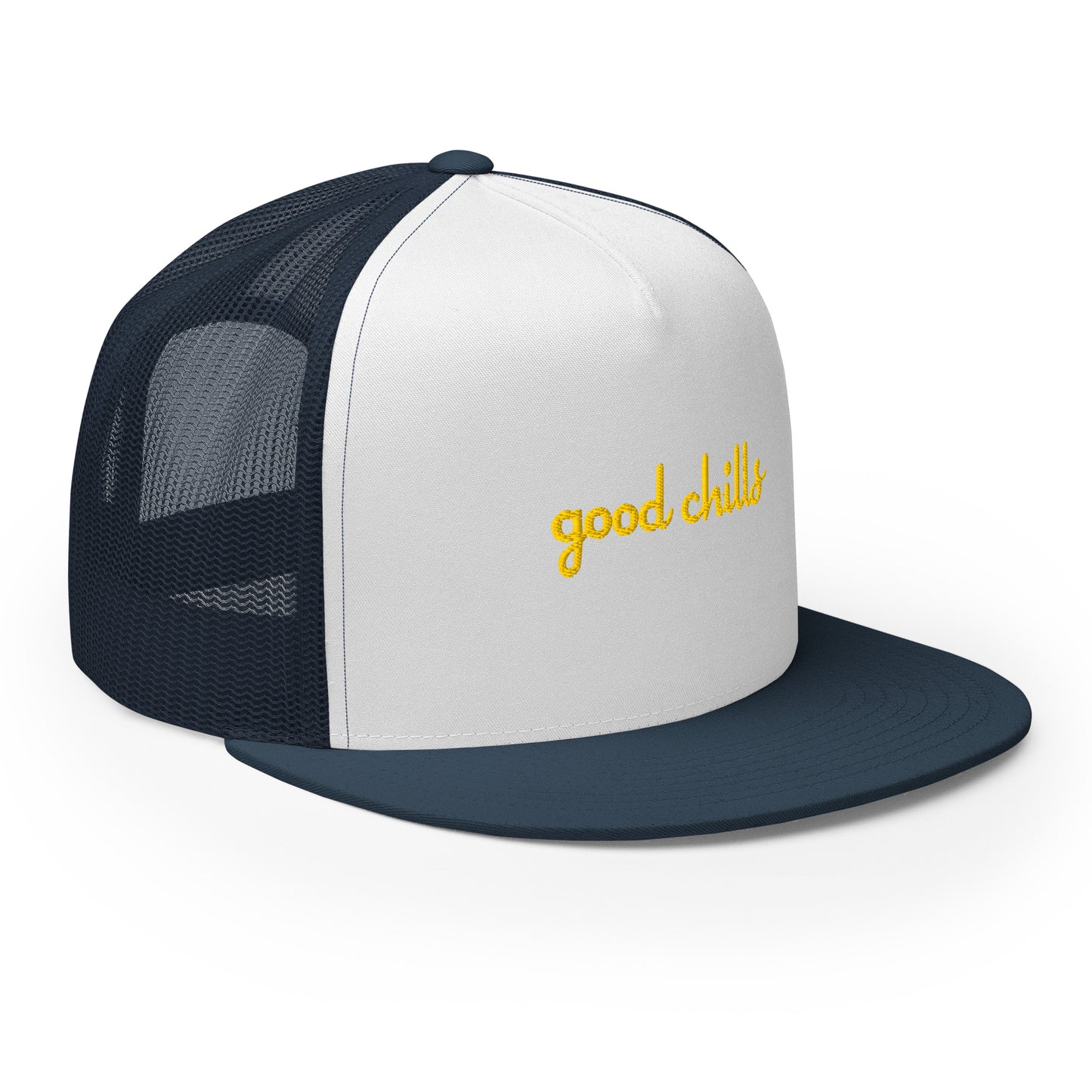 Gold "good chills" [Embroidered] Trucker Hats