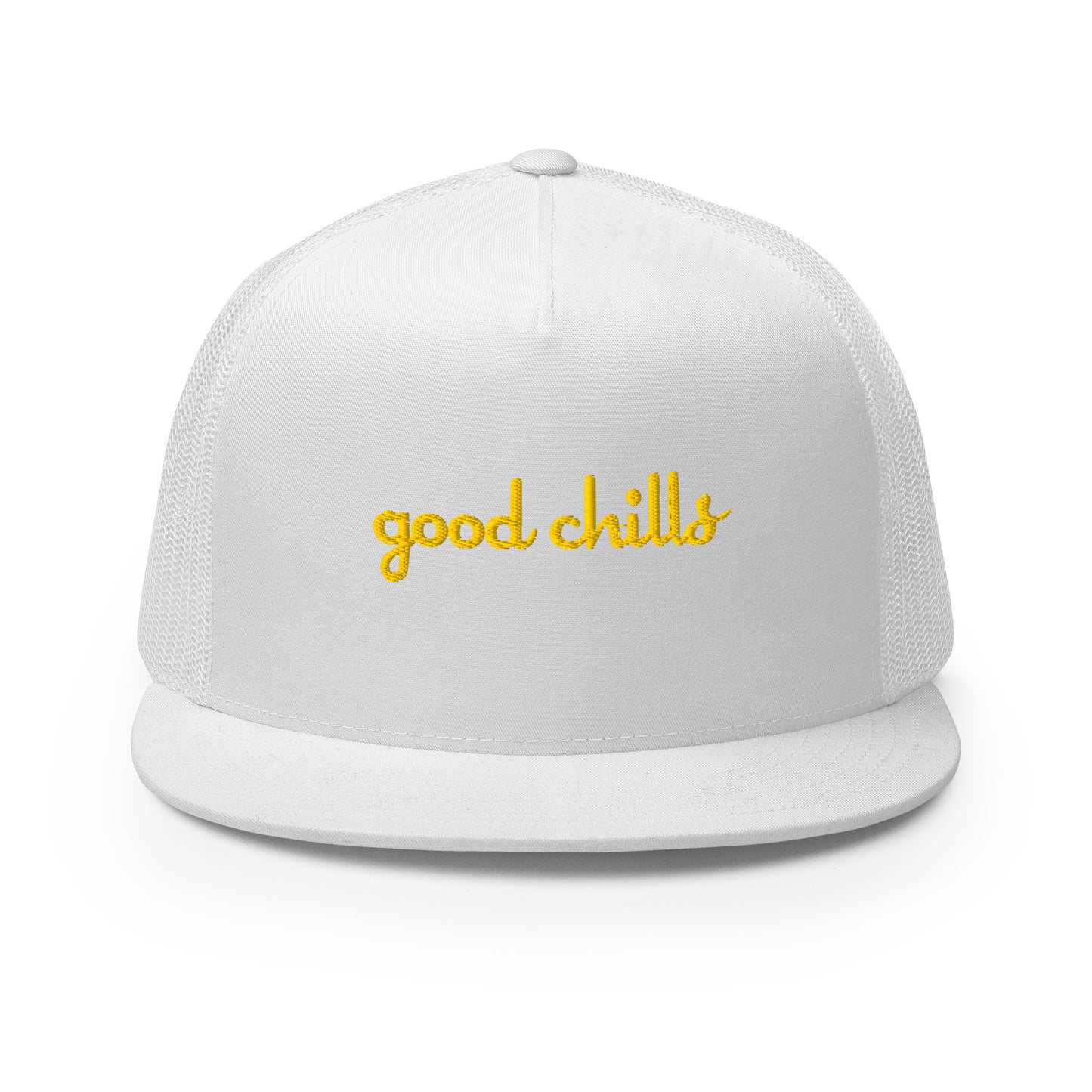 Gold "good chills" [Embroidered] Trucker Hats