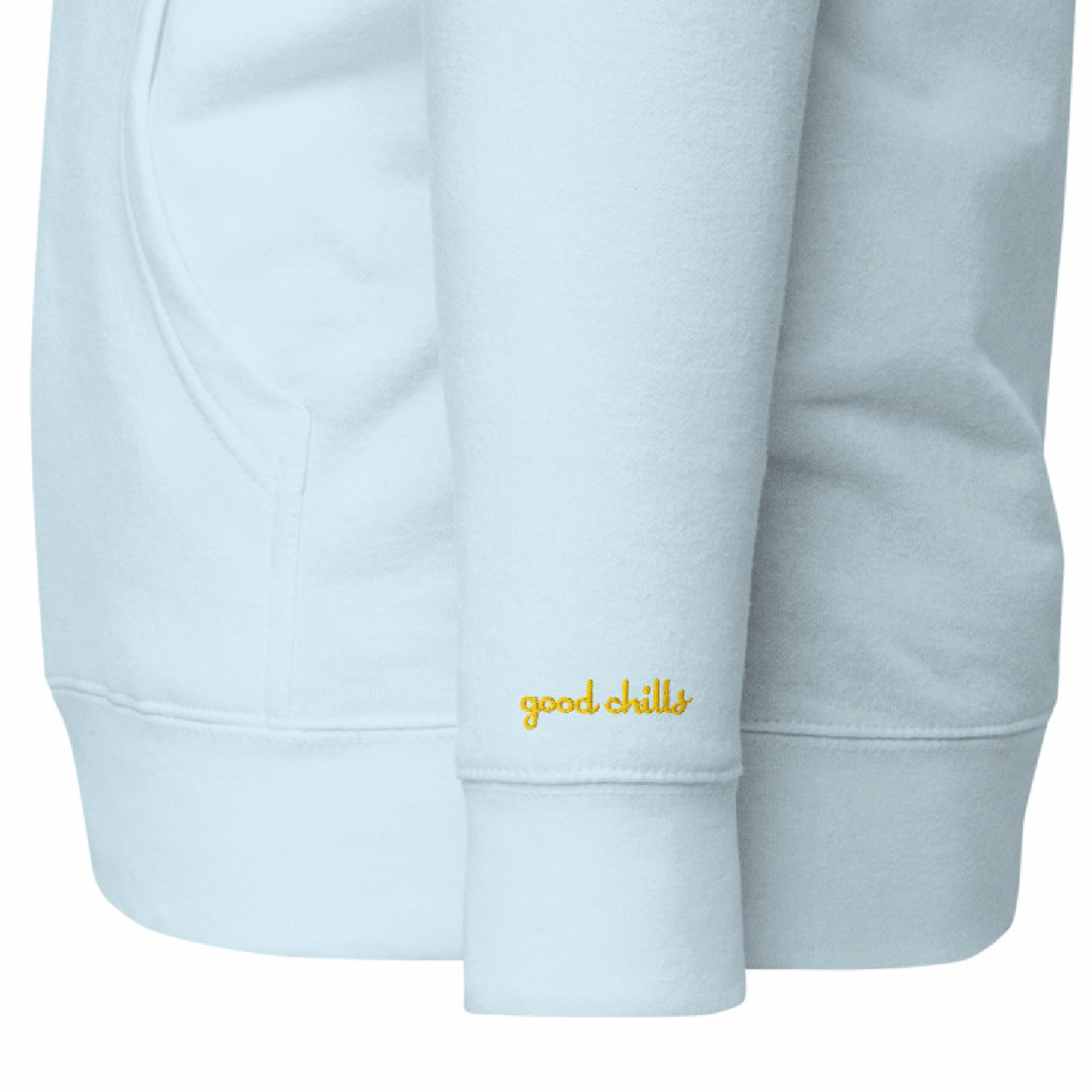 Cloud x Gold Heart-Eye [Embroidered] Unisex Hoodies