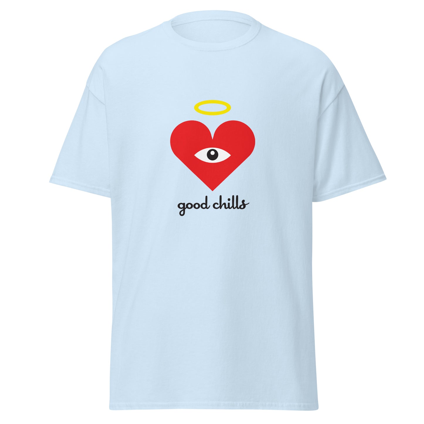 "good chills" Red Heart-Eye Classic Printed Tees