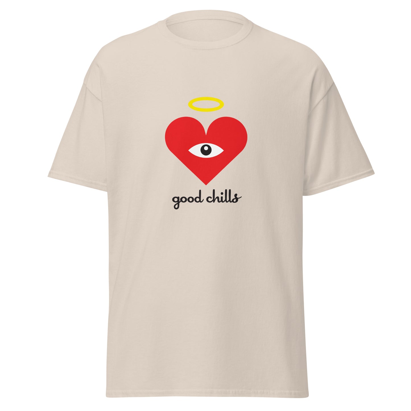 "good chills" Red Heart-Eye Classic Printed Tees