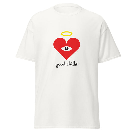 "good chills" Red Heart-Eye Classic Printed Tees