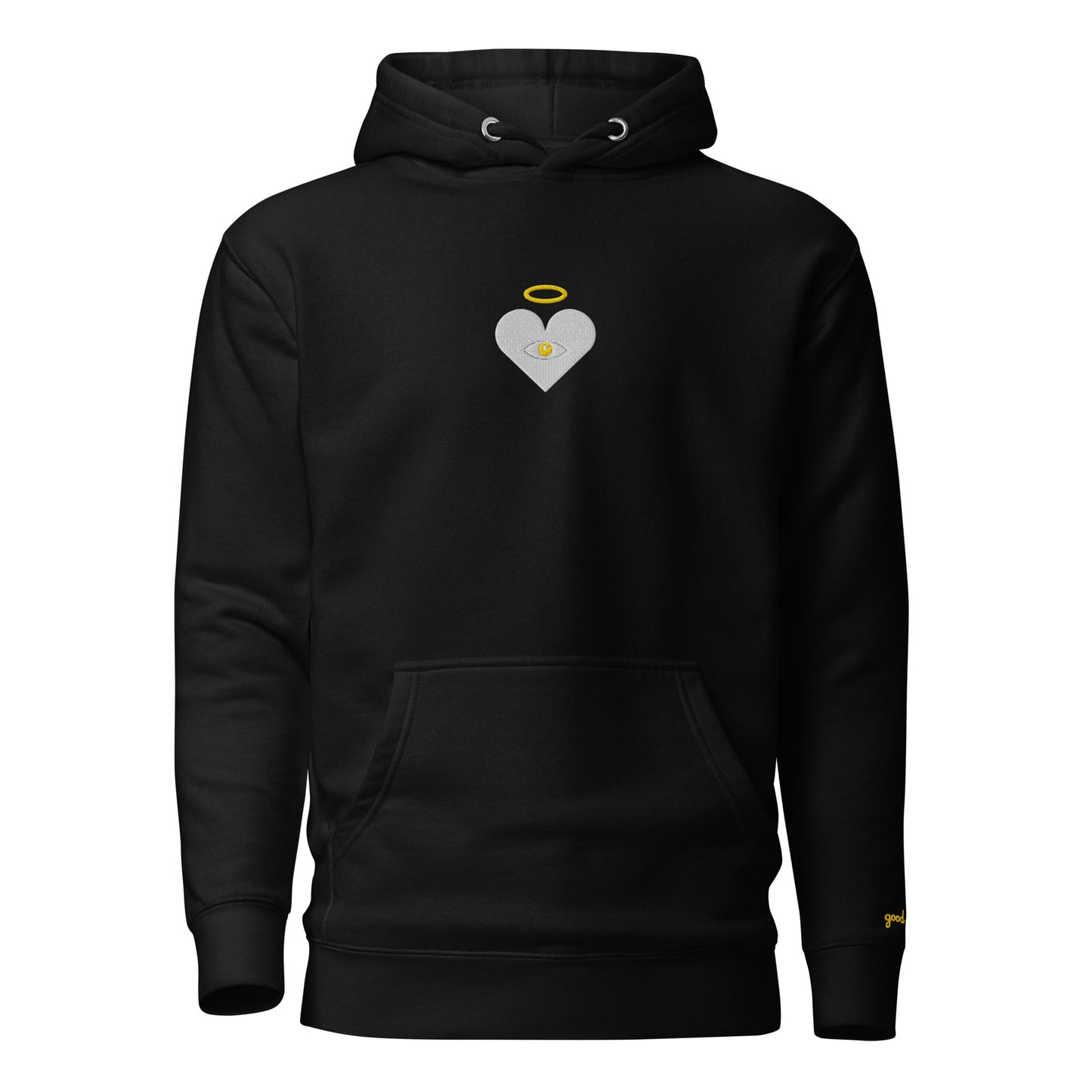 Cloud x Gold Heart-Eye [Embroidered] Unisex Hoodies