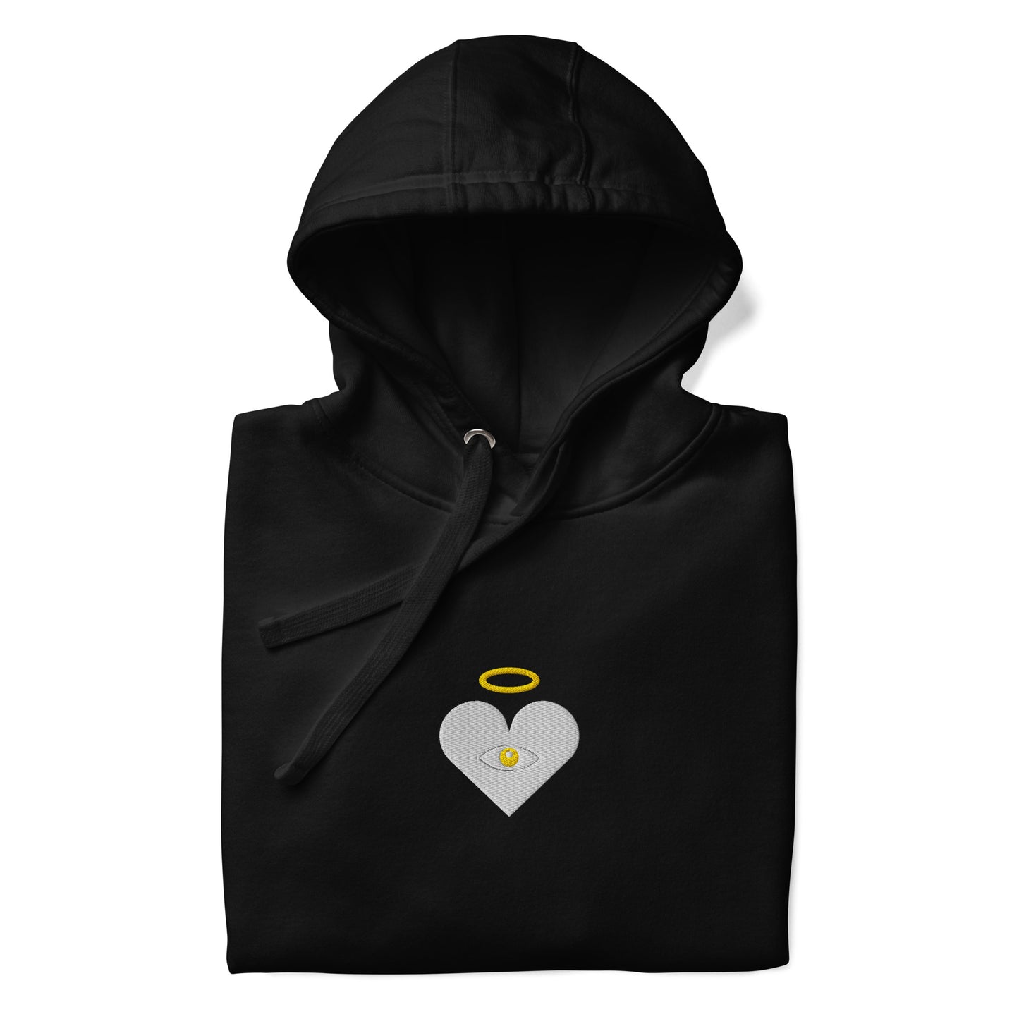 Cloud x Gold Heart-Eye [Embroidered] Unisex Hoodies