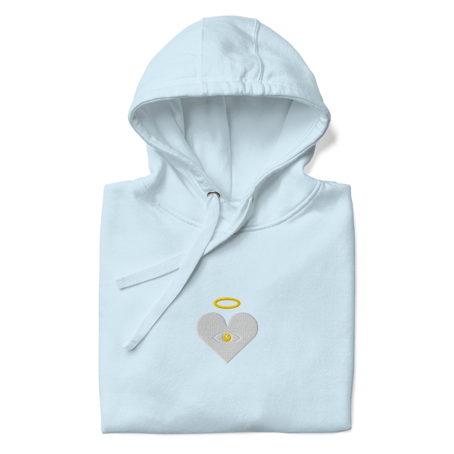 Cloud x Gold Heart-Eye [Embroidered] Unisex Hoodies