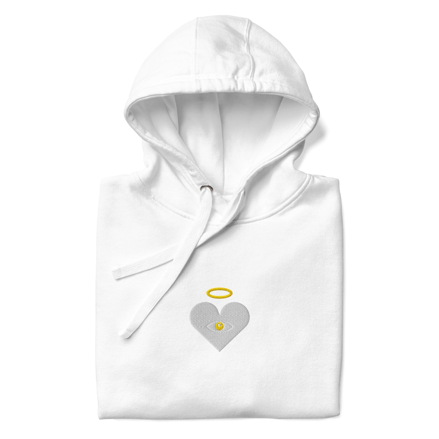 Cloud x Gold Heart-Eye [Embroidered] Unisex Hoodies